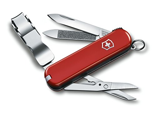 Victorinox Swiss Army Nail Clip 580 Swiss Army Knife, Red