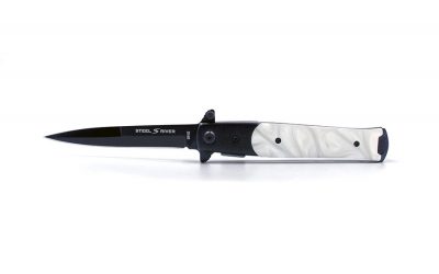 Free Steel River Pearl White Stiletto Knife + Review