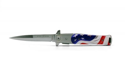 Free Steel River American USA Flag Stiletto + Review