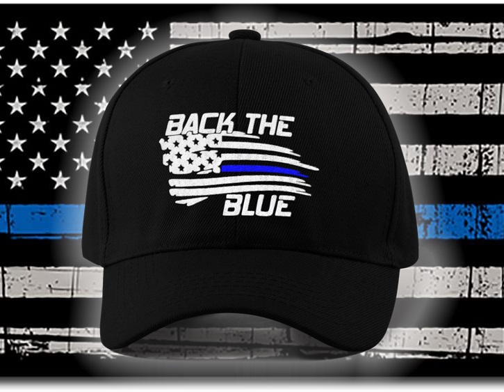 back the blue hats
