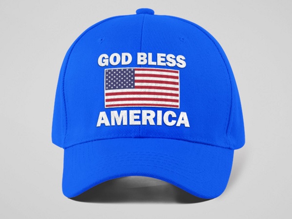 god bless america hat