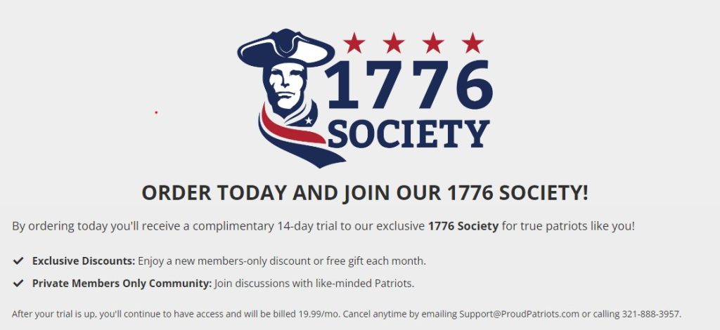 1776 society